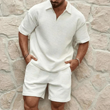 The Redford Co Ord Set - Polo & Shorts for Men