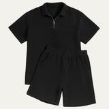 The Redford Co-Ord Set - Polo & Shorts for Men