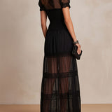 JULIETTE | LONG LACE DRESS