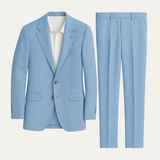 The Carroway Elegant Linen Suit