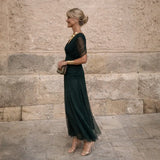 ELIZA™ – ELEGANT GREEN DRESS