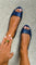 ADELINE GOLDEN SANDALS CHIC COMFORT