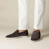 Classic Suede Loafer Brown