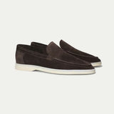 Classic Suede Loafer Brown