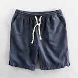 The Rowley Linen Shorts – Drawstring Shorts for Men
