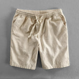 The Rowley Linen Shorts – Drawstring Shorts for Men