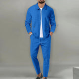 The Cornwall Linen Set – Summer Shirt & Pants for Men