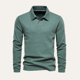 The Porto Long Sleeve Modern Cotton Shirt for Men